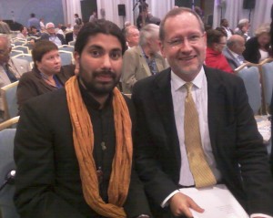 ChistySyedSalman-JamesBotkos Haji Syed Salman Chishty and James Bötkös